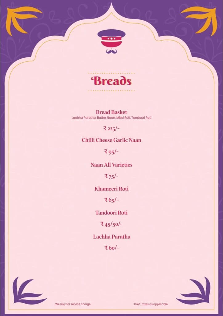 Food Menu 1
