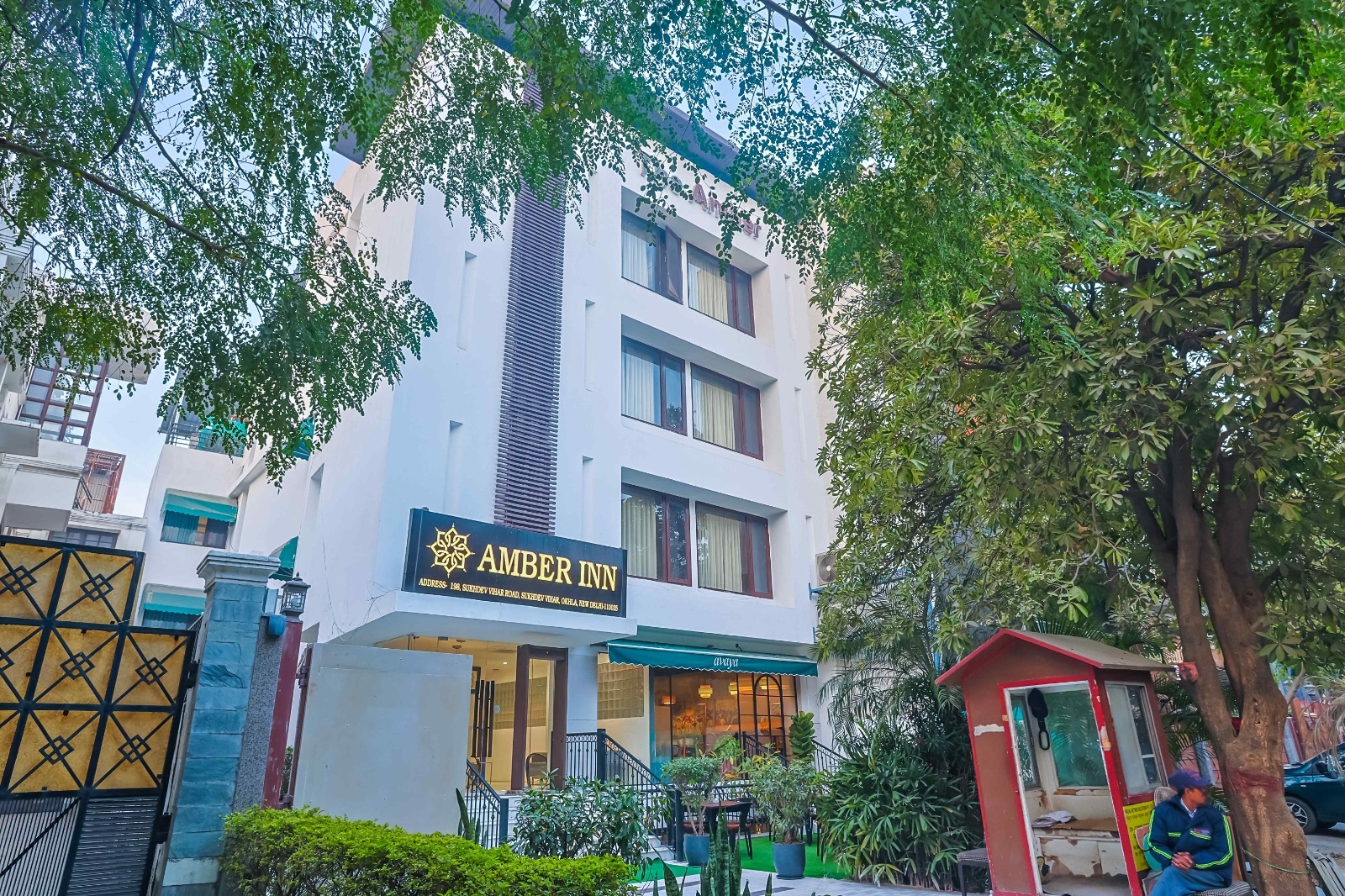 asar hotel front elevation and arrival area